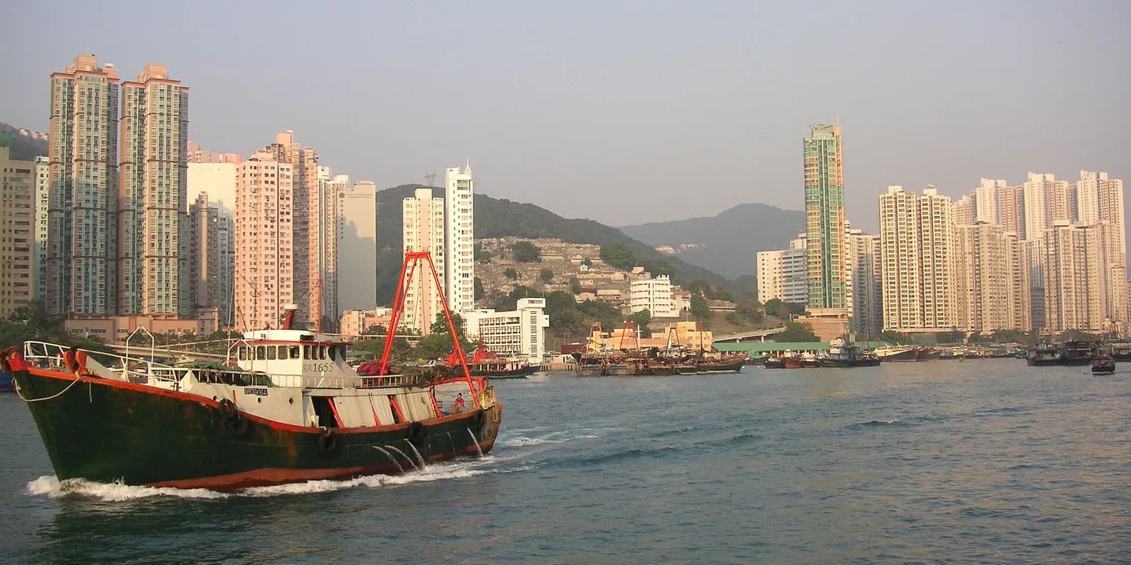 홍콩 애버딘 전경