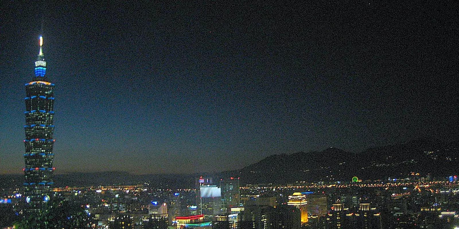 타이베이 상산(코끼리산) 전경