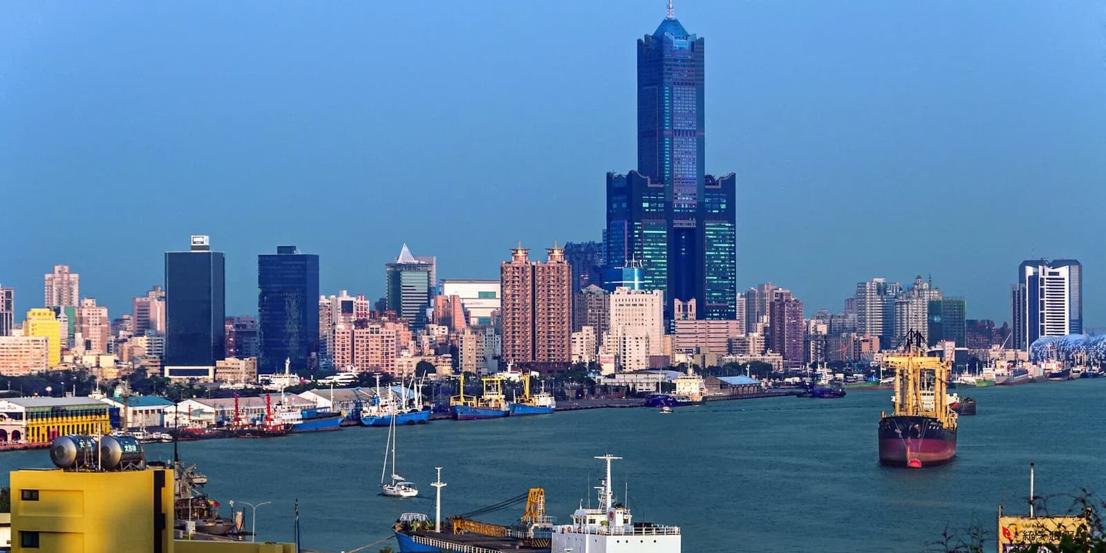 가오슝 여행 전경