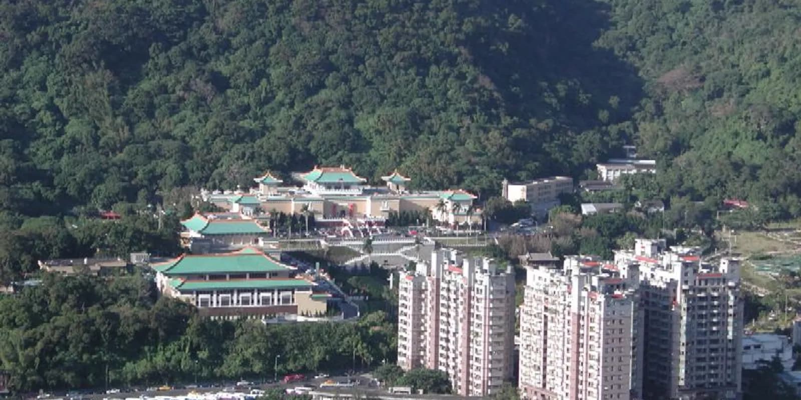 타이베이 국립고궁박물원 본관 건물 전경
