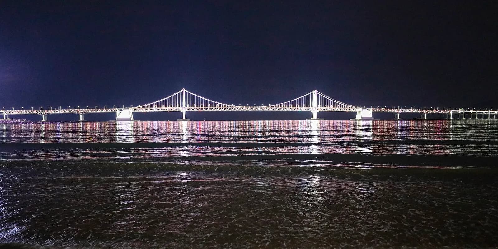 광안리해수욕장 전경